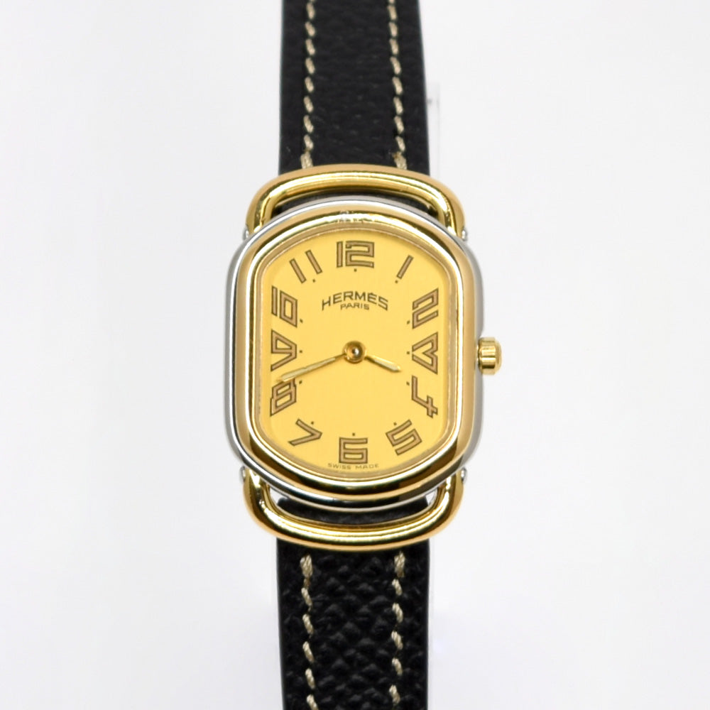 HERMES エルメス ラリー RA1.240 No.6186 クオーツ 1990年代製
