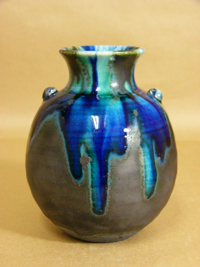 委託販売品紹介～加藤綱助作 青銅釉壷