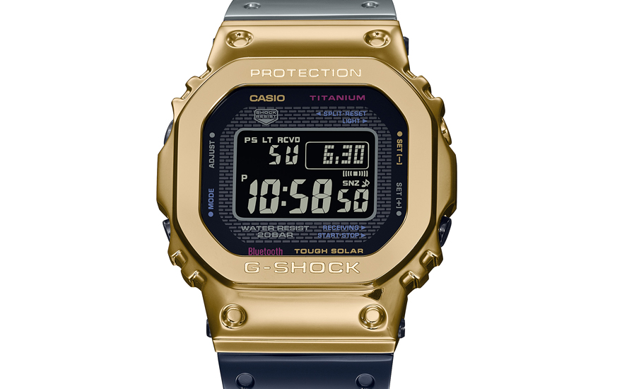 G-SHOCK【2021 新作】フルミラー仕上げを施した初のチタンモデル「GMW