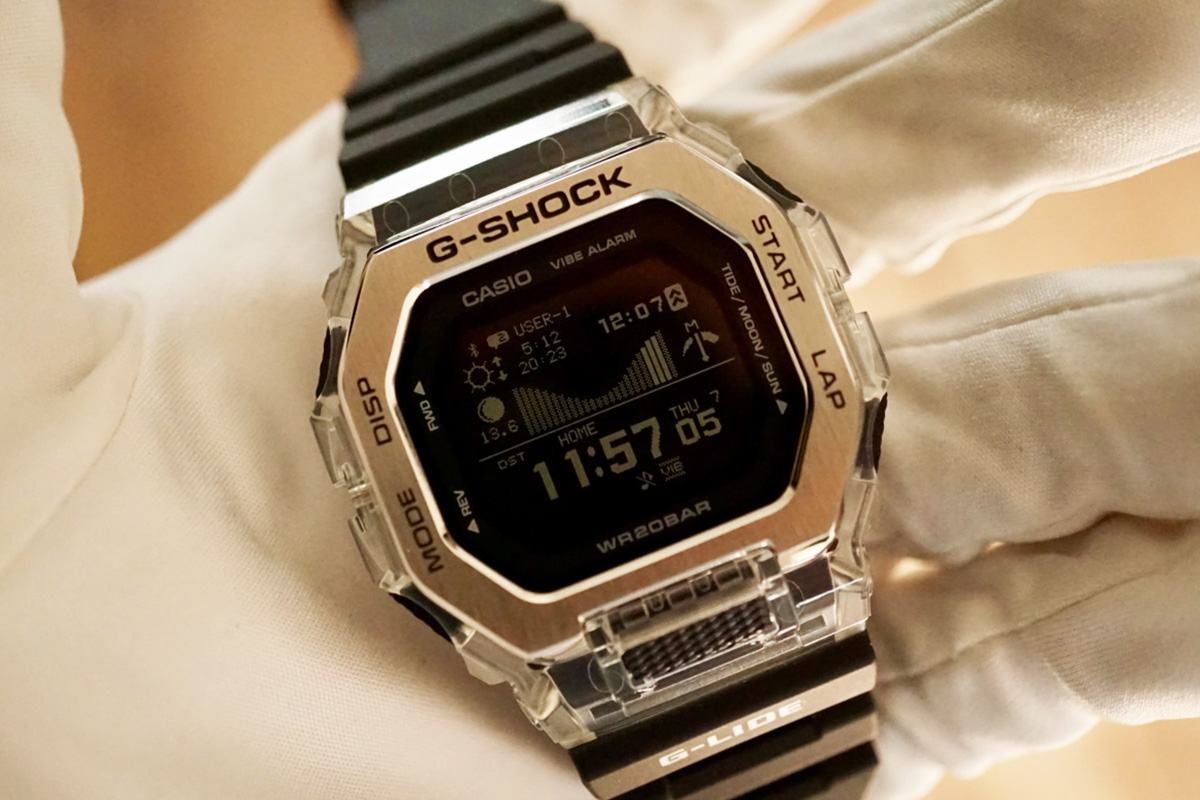 G-SHOCKの「G-Lide GBX-100S-1」はサーファーでなくとも欲しくなる要素