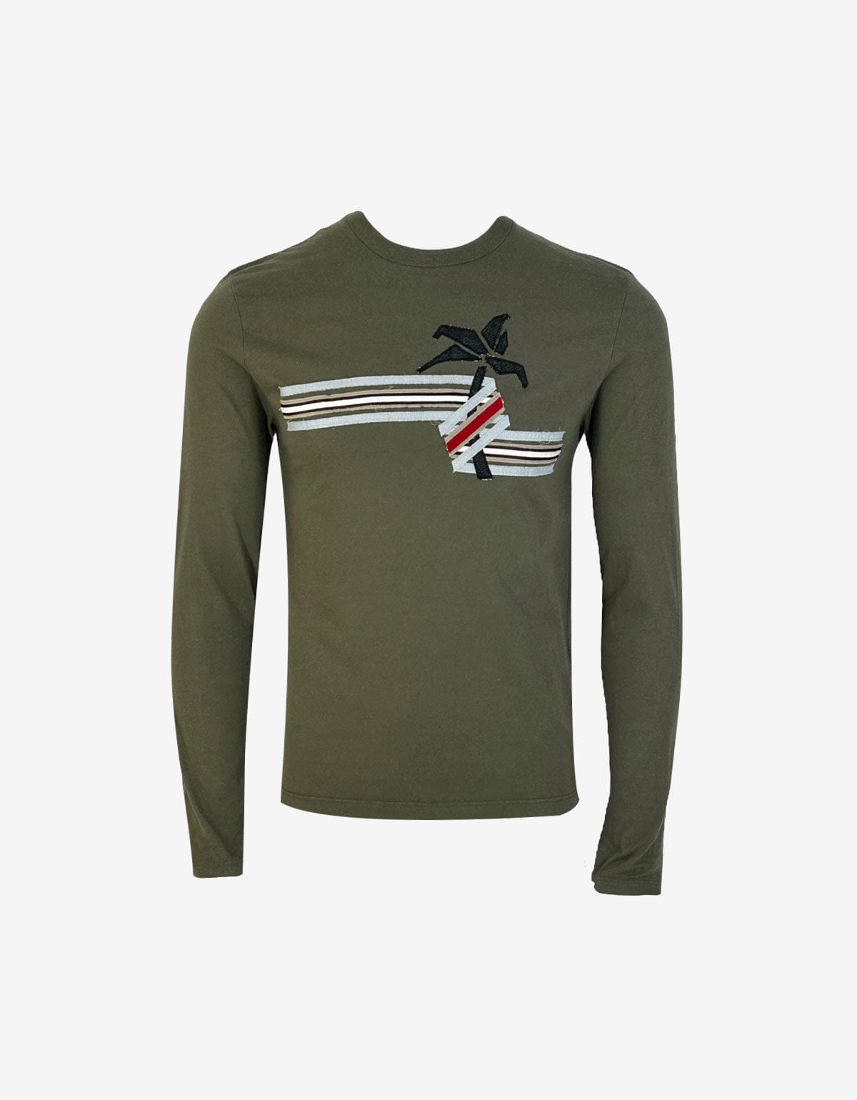 Prada Linea Rossa Green Long Sleeve T-Shirt – Zoo Fashions