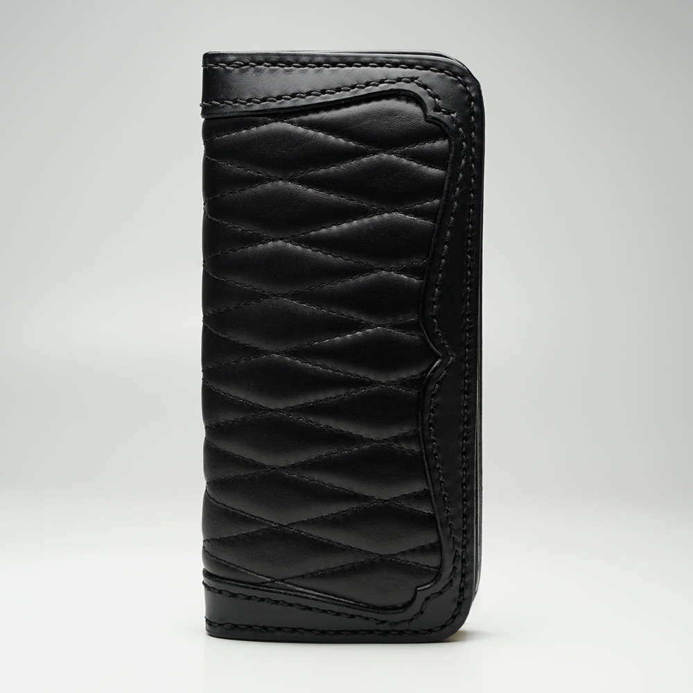 革財布・革製品のビーズ屋｜ダイヤモンドステッチウォレット Aタイプ