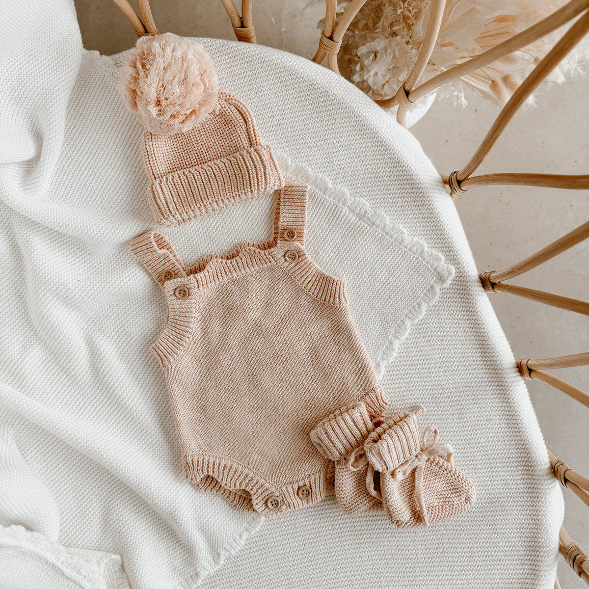 Singlet Mini Knit Romper – Blossom and Pear