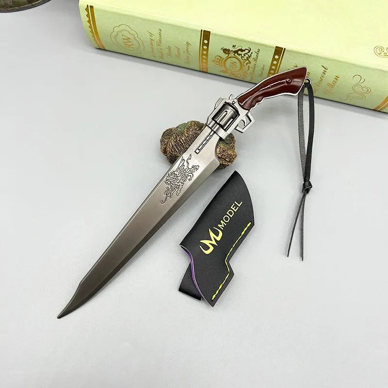 Revolver Gunblade Replica | Final Fantasy VIII 1:6 Scale Sword
