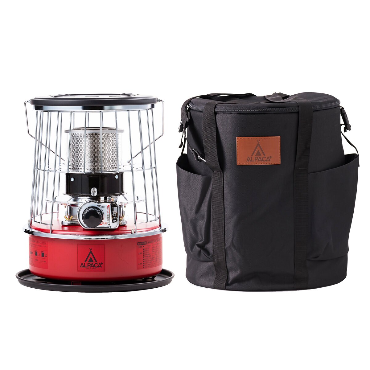 アルパカ プラス ストーブ 専用バッグ付き TS-77NC WITH BAG レッド