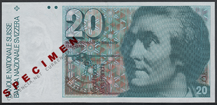 スイス・フラン Swiss Francs (CHF) / 貨幣博物館カレンシア Currencia.net