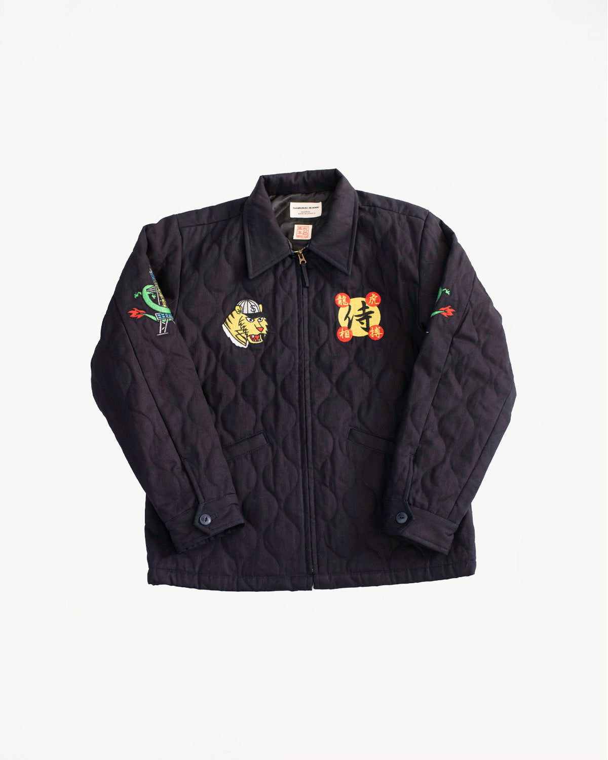 OSK25TH - Quilted Osaka Jacket - Indigo | Dant