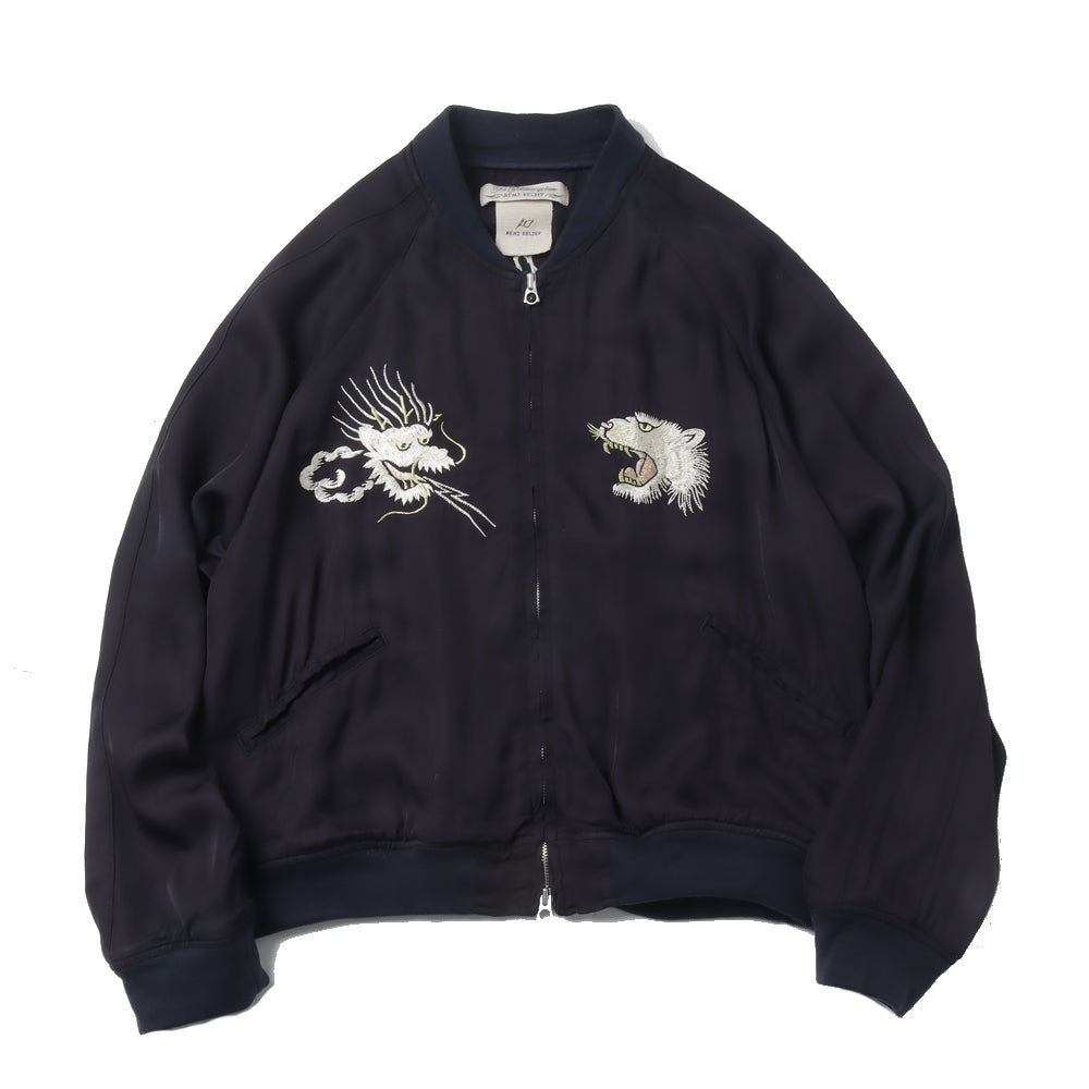 REMI RELIEF (レミレリーフ) - レーヨンツイル スカジャン(刺繍