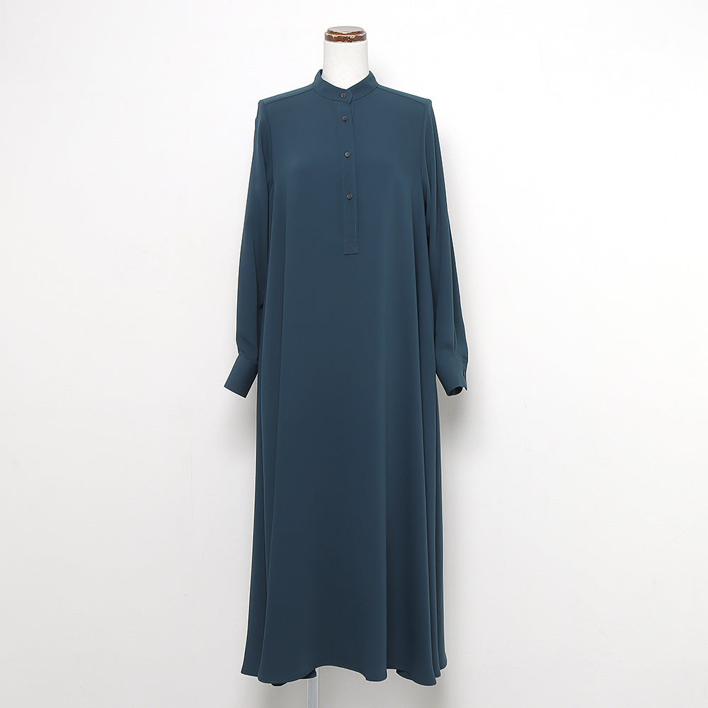 Satin Band Collar Dress (GL233-60222C) | Graphpaper / トップス