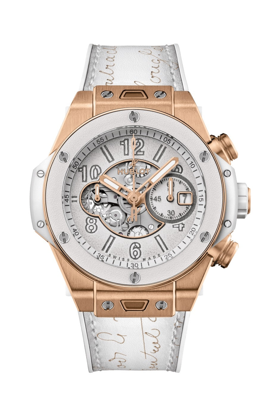 421.OE.0500.VR.JBER22 ビッグ・バン ウニコ ベルルッティ ホワイト