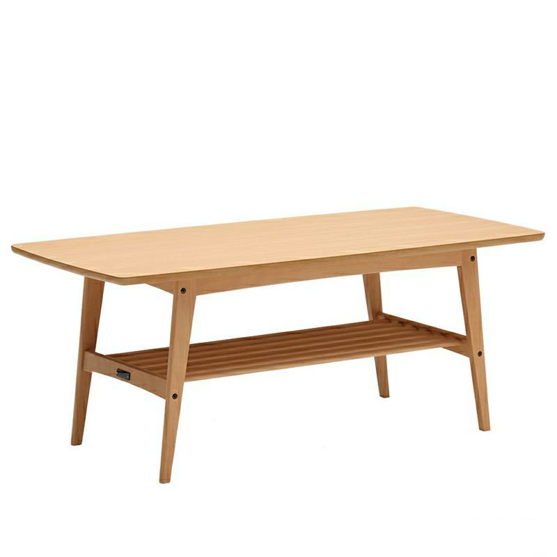 カリモク60 リビングテーブル大（ピュアビーチ色塗装） – FELICE.ONLINE