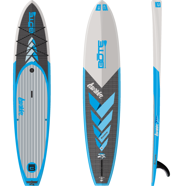 Bote Paddle Board 12′ Lowrider Chainmail PRO - Get Wet Surf & Skate