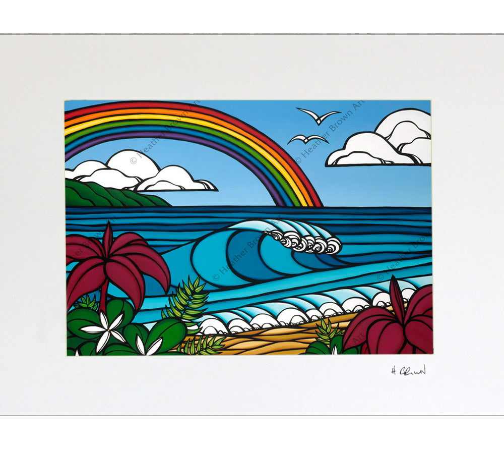 ノースショアレインボー-製品-ヘザーブラウンアート – Heather Brown Art