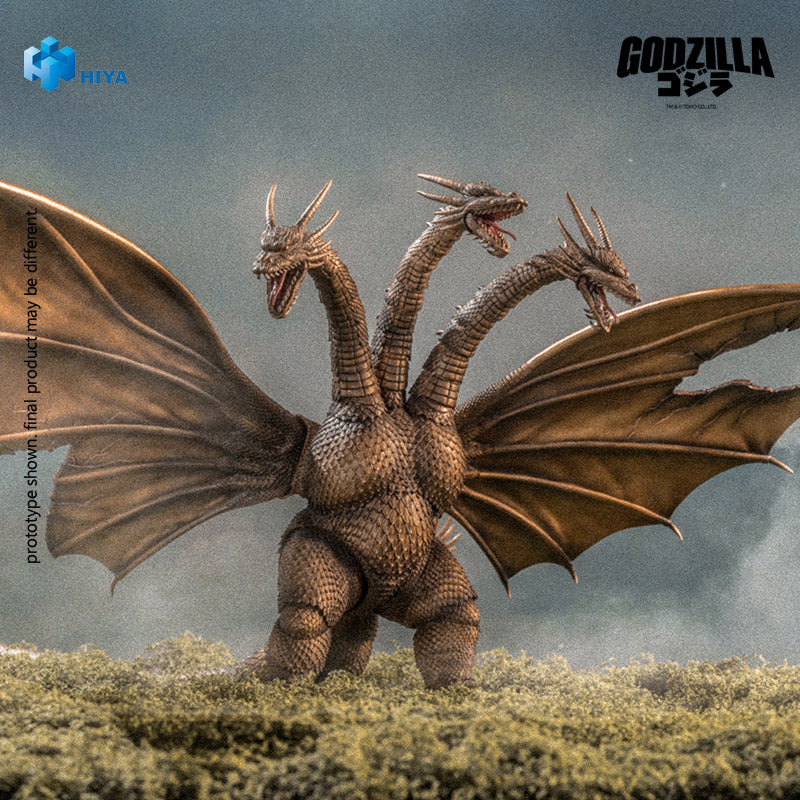 HIYA Exquisite Basic Series None Scale 13 Inch Godzilla vs. King Ghido