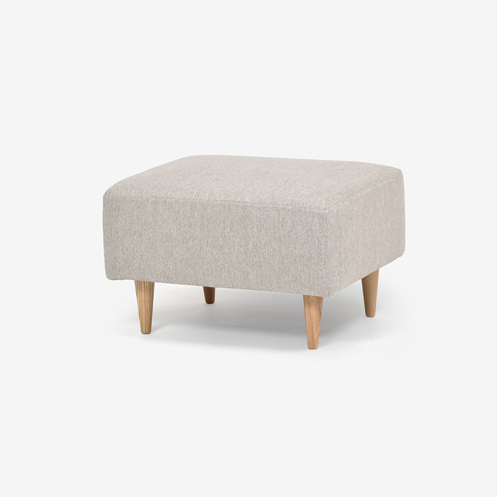 オットマン「CAS-D」布#SPフライデーナチュラル 脚部全3色 | 【公式