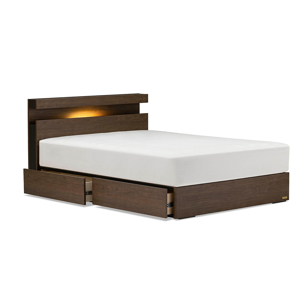 FranceBed（フランスベッド）ベッドフレーム「LT-103C」引出し付き