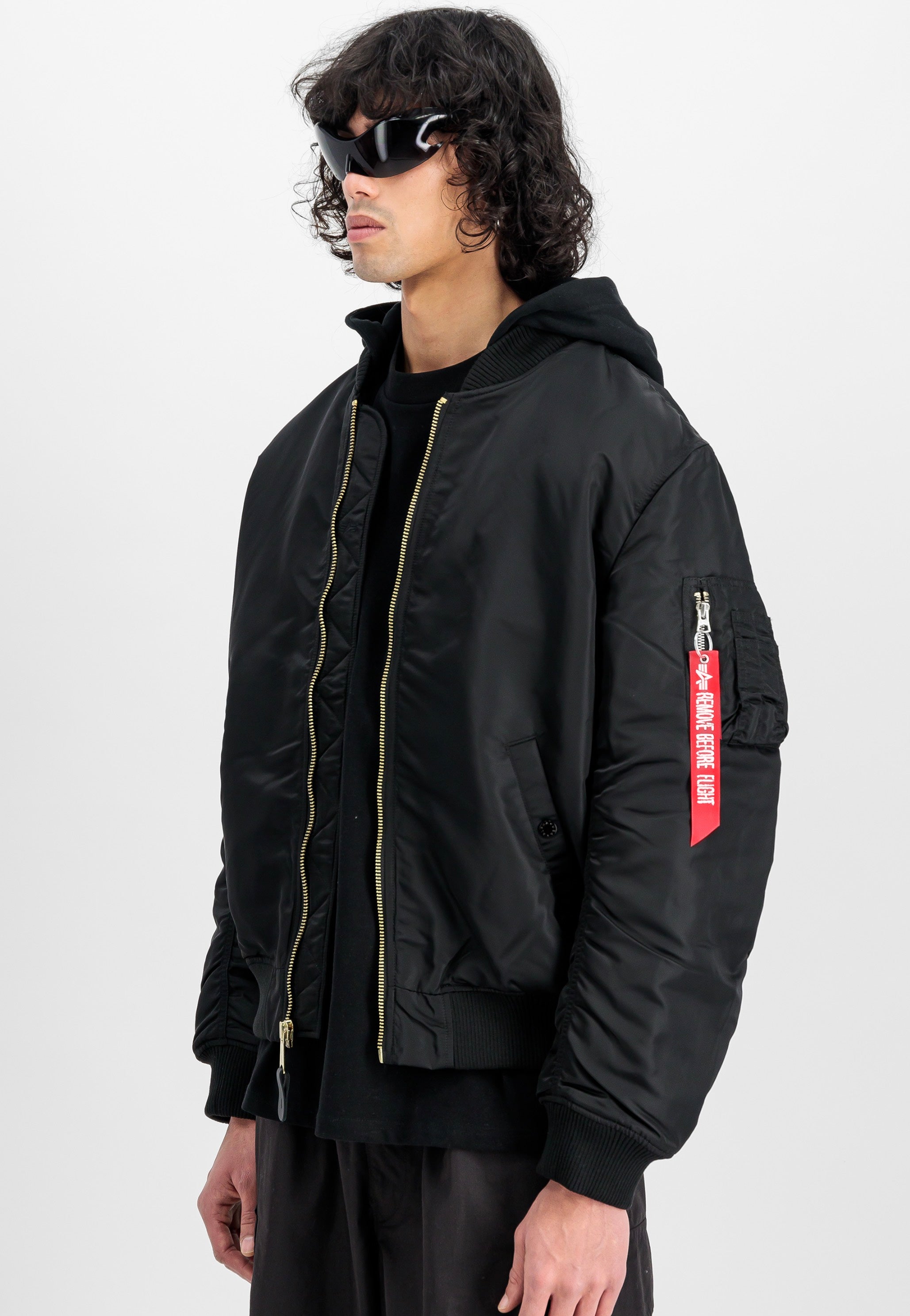 Alpha Industries - MA 1 ZH Back EMB Black - Jacket | Impericon