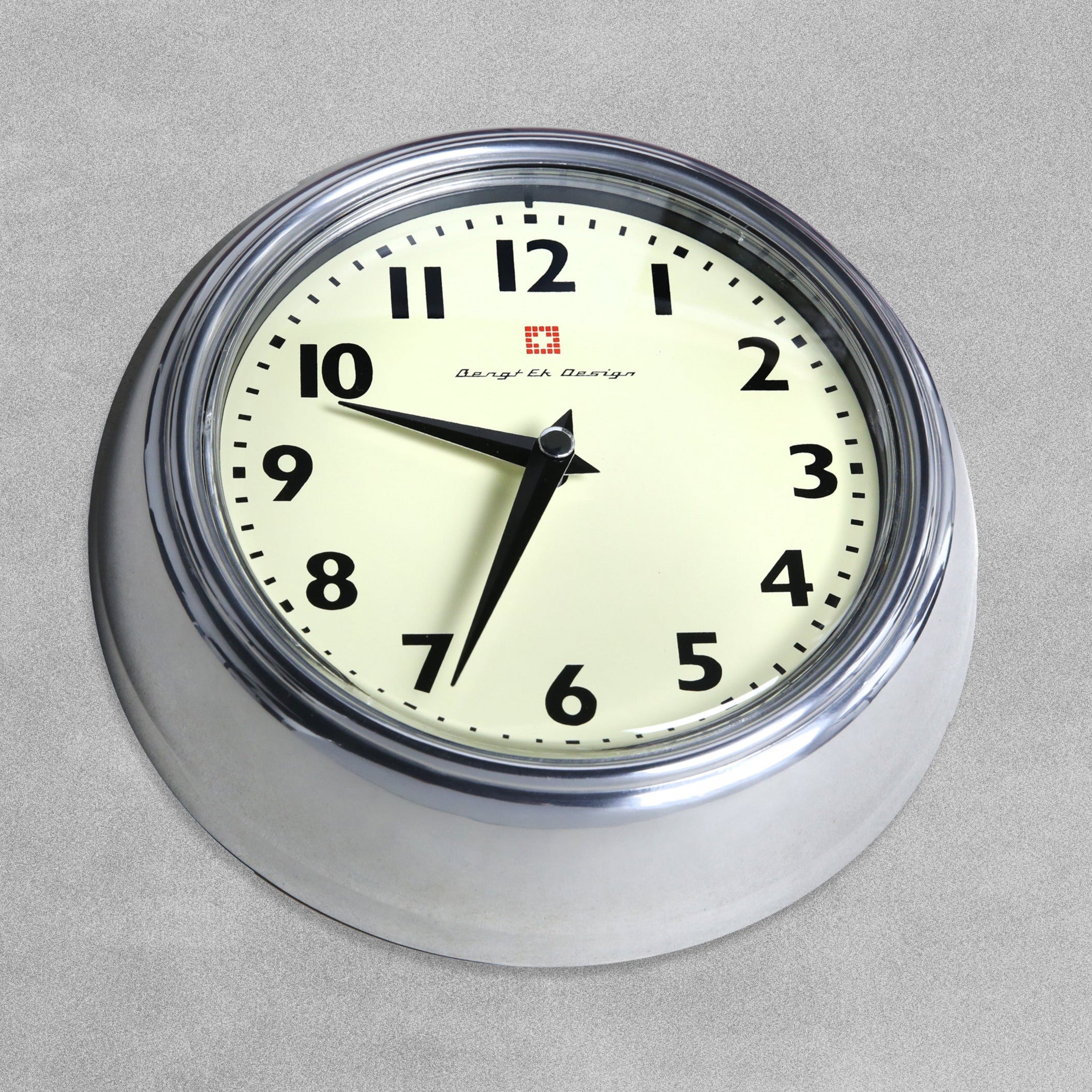Bengt Ek Design Swiss Retro Art Deco Brushed & Polished Aluminium Vint