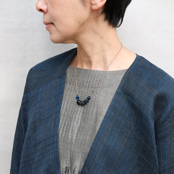 MAKI TEXTILE STUDIO | つむぎのビーズ・オカベマサノリの古代ビーズ