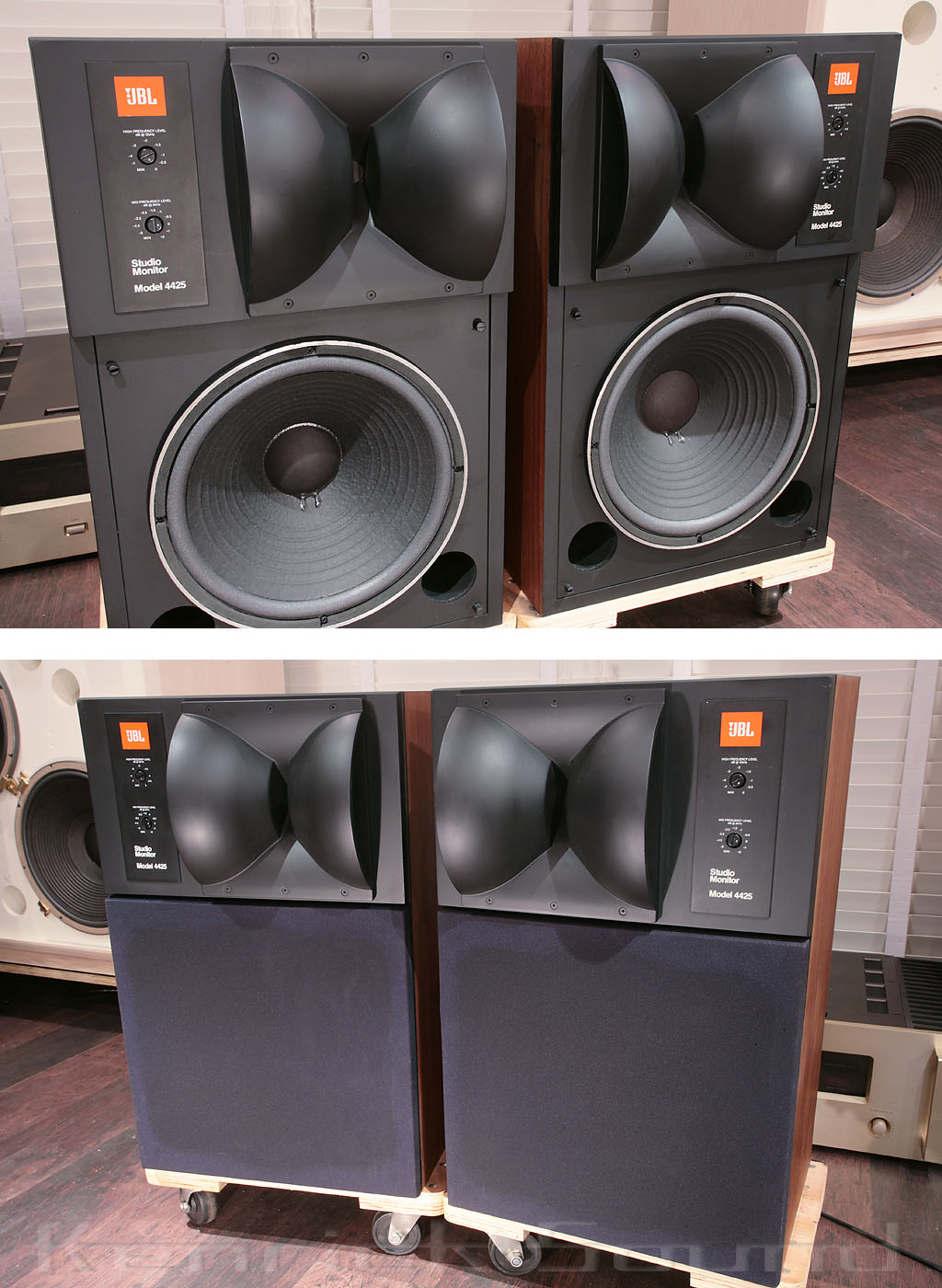 JBL 4425 バイラジアルホーン搭載2wayスピーカー 美品 - ケンリック