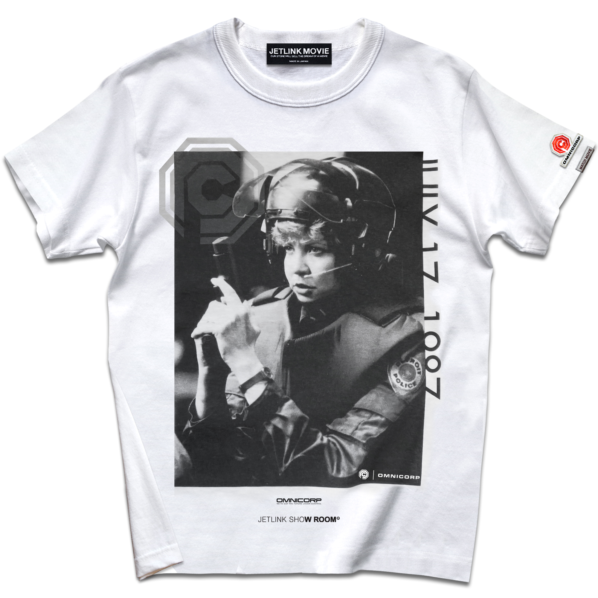 映画ロボコップROBOCOPアン・ルイス巡査フォトTシャツ｜JETLINK