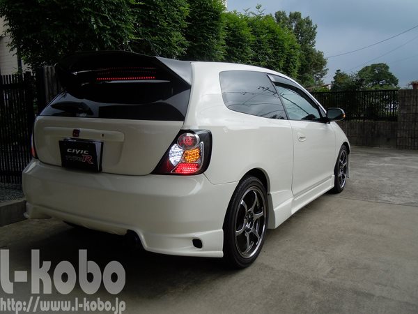 シビックEP3アクリルテールランプ2 ｜【エルコボ】ヘッドライト