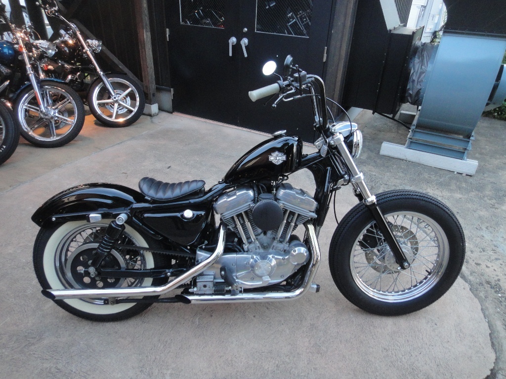 スポーツスターのすっきりしたカスタム。 (Lightcycle | Blog)