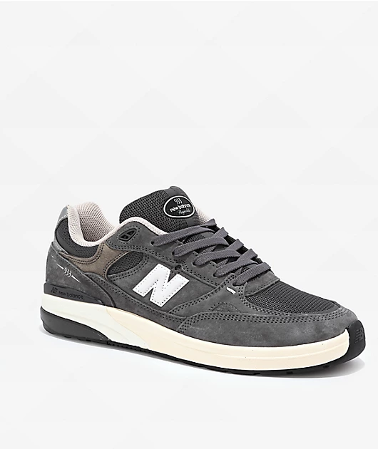 New Balance Numeric: 933 Andrew Reynolds - Grey/White (Wide) – Lip