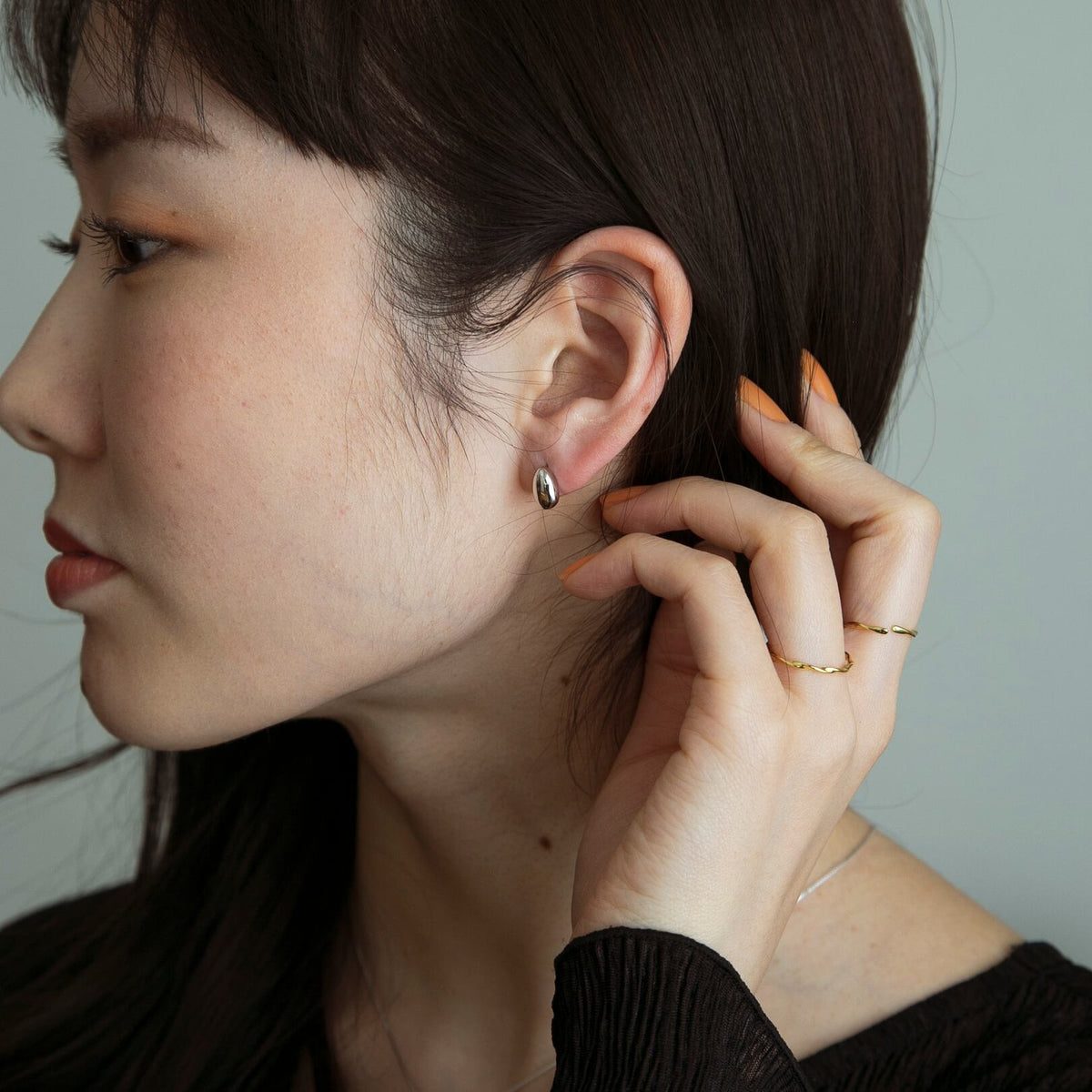 スモールドロップ シルバーピアス Silver925 – luen