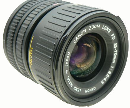 Canon FD Wide to medium telephoto Zoom lenses