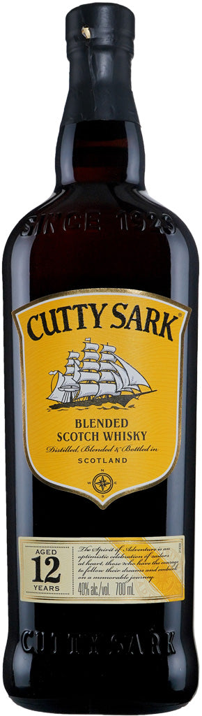 Cutty Sark Scotch Whiskey 12 Year Old 700ml – Mission Liquor