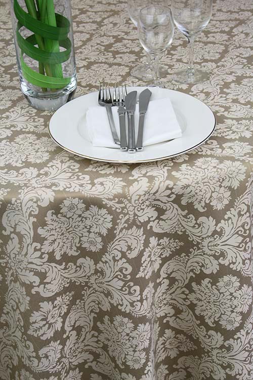 撥水テーブルクロスのE032 ダマスク／テーブルクロスの通販サイト