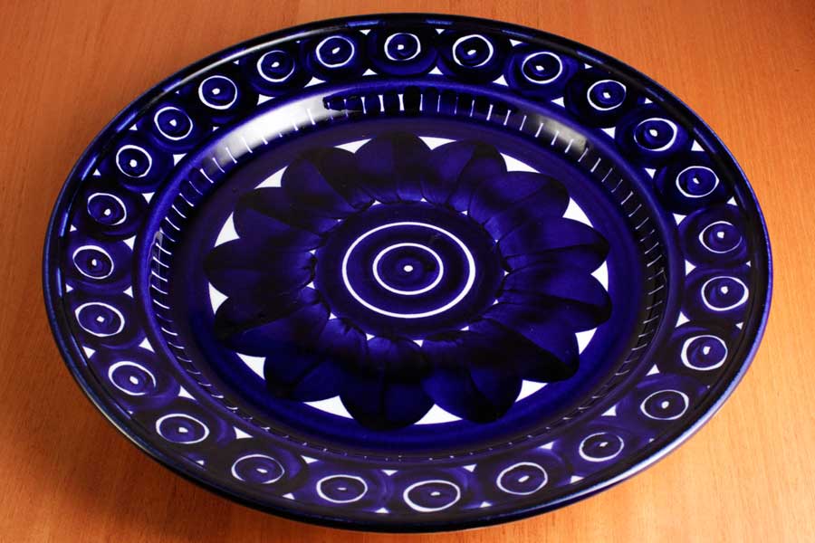 アラビア バレンシア 34cmプレート / Arabia Valencia Dinner Plate #23