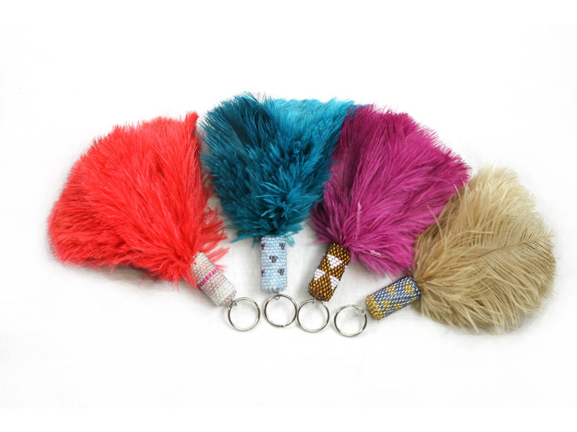 Beaded_Keyrings_Ostrich.co.