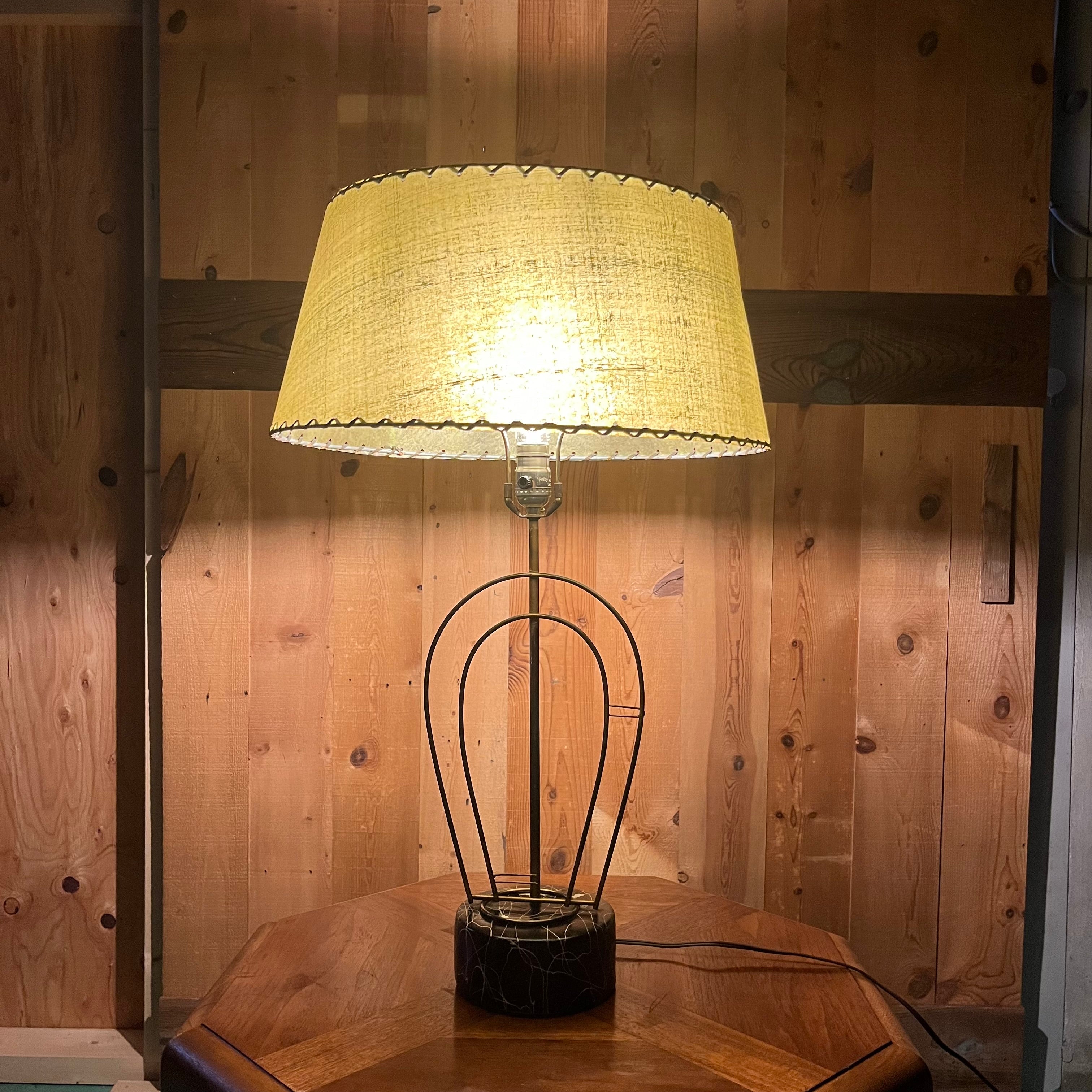 ミッドセンチュリー テーブルランプ アメリカ ヴィンテージ 中古 照明