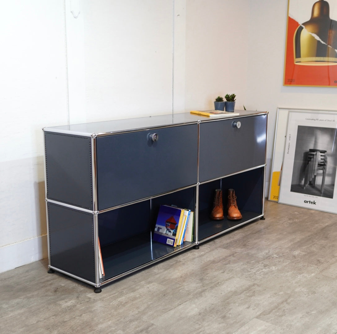 USMハラー / USM Haller モジュラーキャビネット 2列2段 オープン