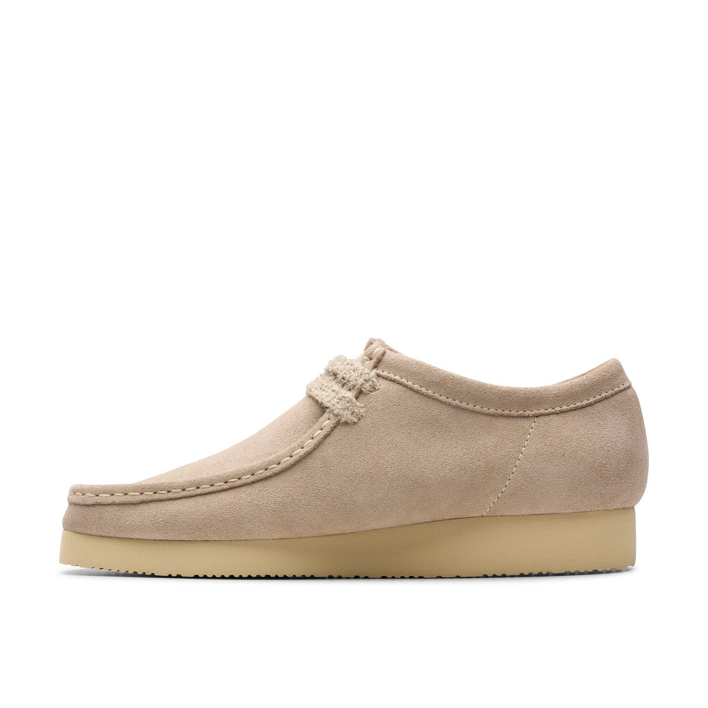 Clarks Wallabee 2604 26182221 Mens Beige Oxfords & Lace Ups Casual
