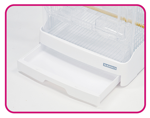 イージーホーム クリアーバード37-WH（ホワイト） ｜ 株式会社三晃商会