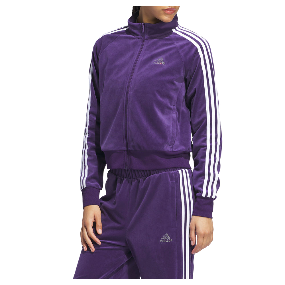 Shop Purple Womens Y2K Glam Full Zip Jacket – Shoebacca