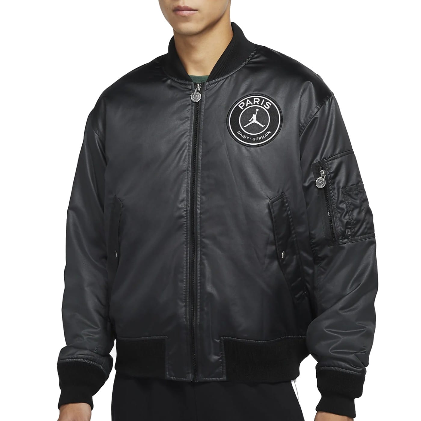 ジョーダン x PSG ブラック カレッジ ボンバージャケット 2021/22