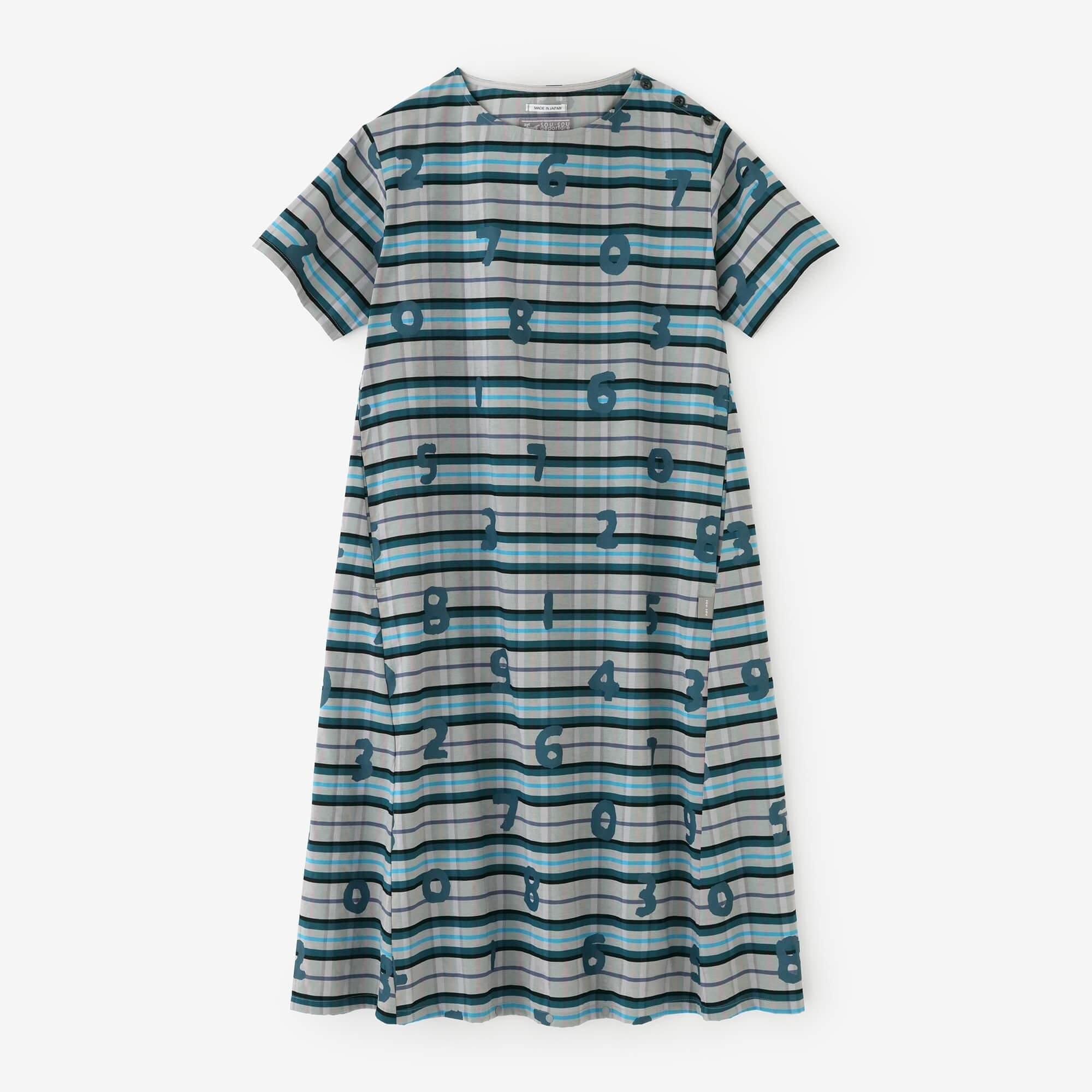 ビスコースナイロンチェック BIKEワンピース／SO-SU-U