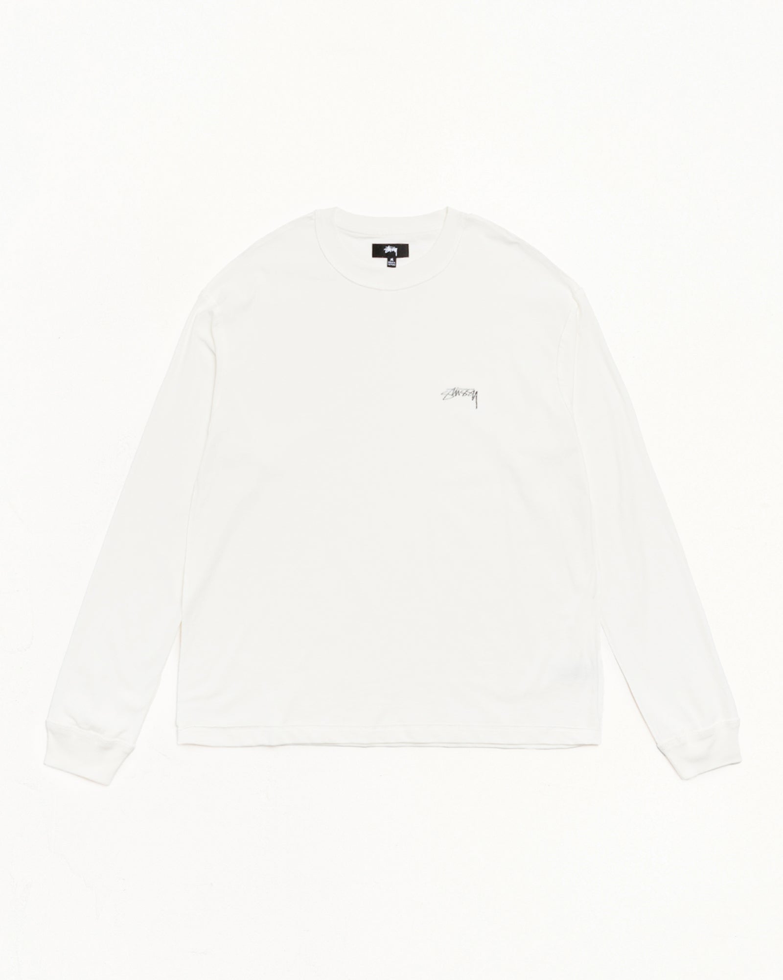 Lazy LS Tee – White | Tees | Stüssy