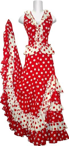 フラメンコ衣装ロゼ花子のオーダーメード・無地ワンピース＆ツーピース