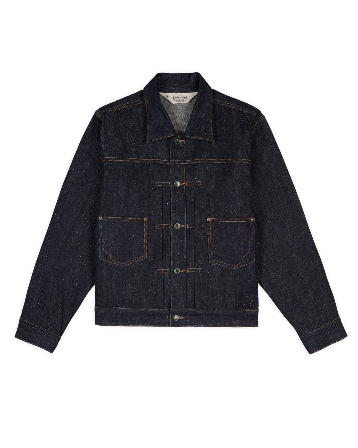 Trucker Jacket 14.1oz Selvedge Denim - Indigo – Brain Dead