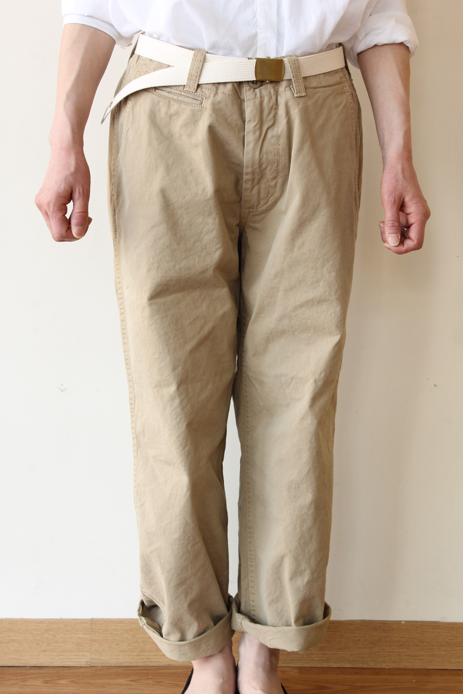 超ロングセラーのMASTER&CO.(マスター＆コー)のチノパン