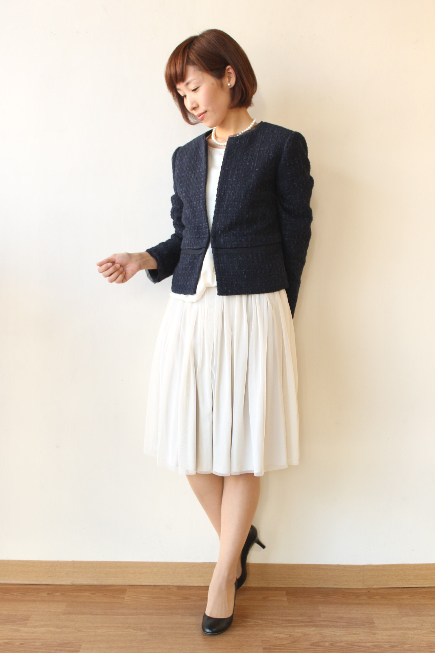 Yangany（ヤンガニー）マザーニーズツィードジャケット（セットアップ