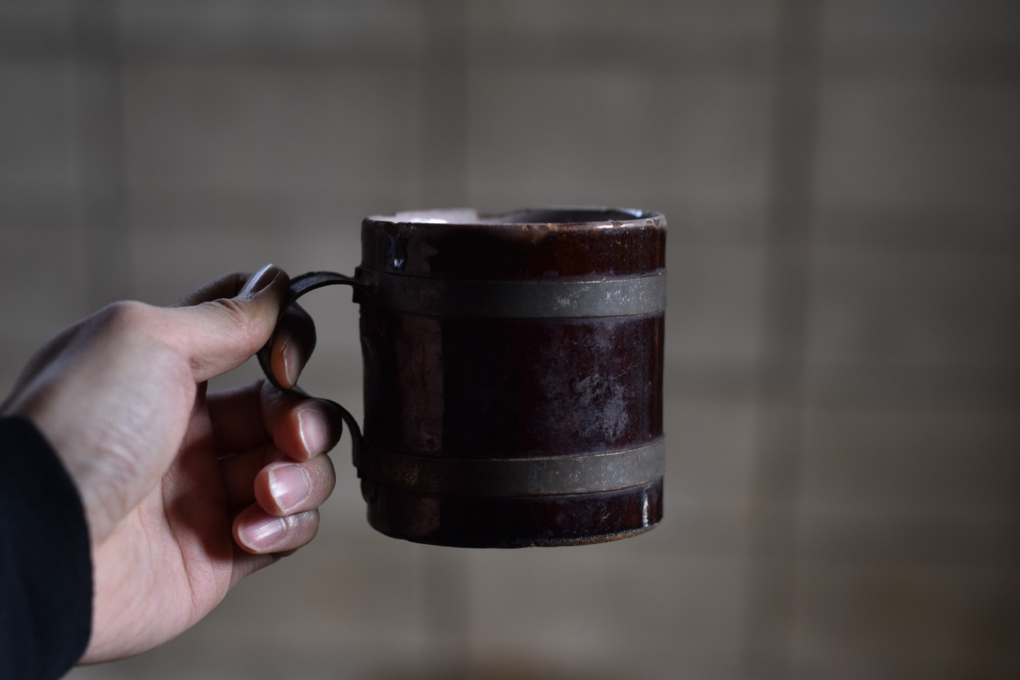 gallery yaichi/antique/tableware/キュノワールマグ / 19世紀・フランス