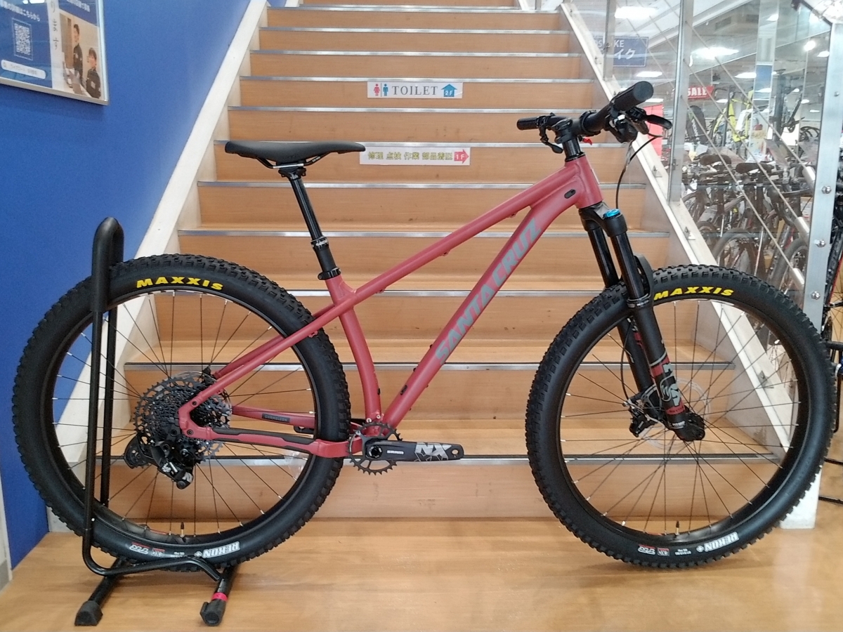 東大和×MTB】走りが七変化！SANTA CRUZ『CHAMELEON 7 AL 27.5+ R