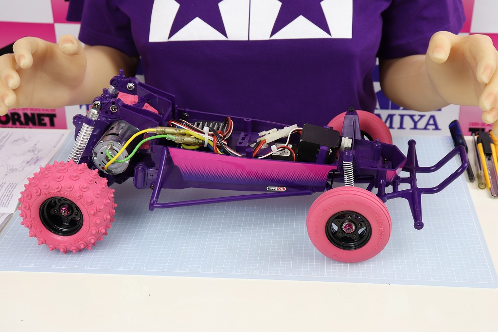 ドールとタミヤ「ホーネット by JUN WATANABE」 (組立編4＆撮影編)