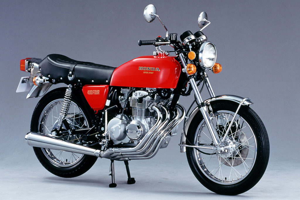 ホンダ ドリームCB400FOUR（1974年）｜400cc4気筒エンジン搭載の先駆け